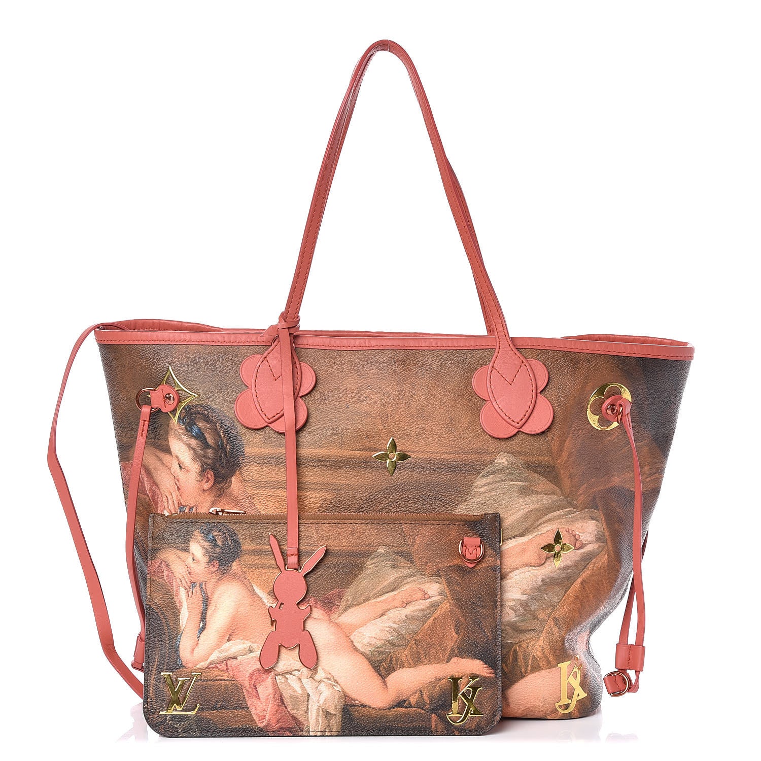 Louis Vuitton Masters Jeff Koons Boucher Neverfull MM 1 of 11
