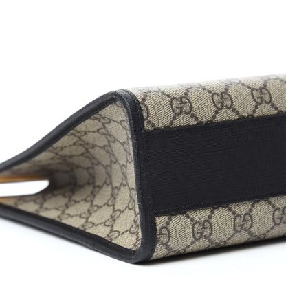 Gucci GG Supreme Monogram Childrens Chick Tote Black 6 of 10