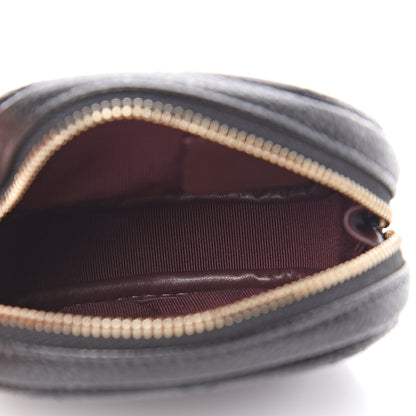 Chanel Caviar Quilted Zip Around Classic Coin Purse Black 5 of 7