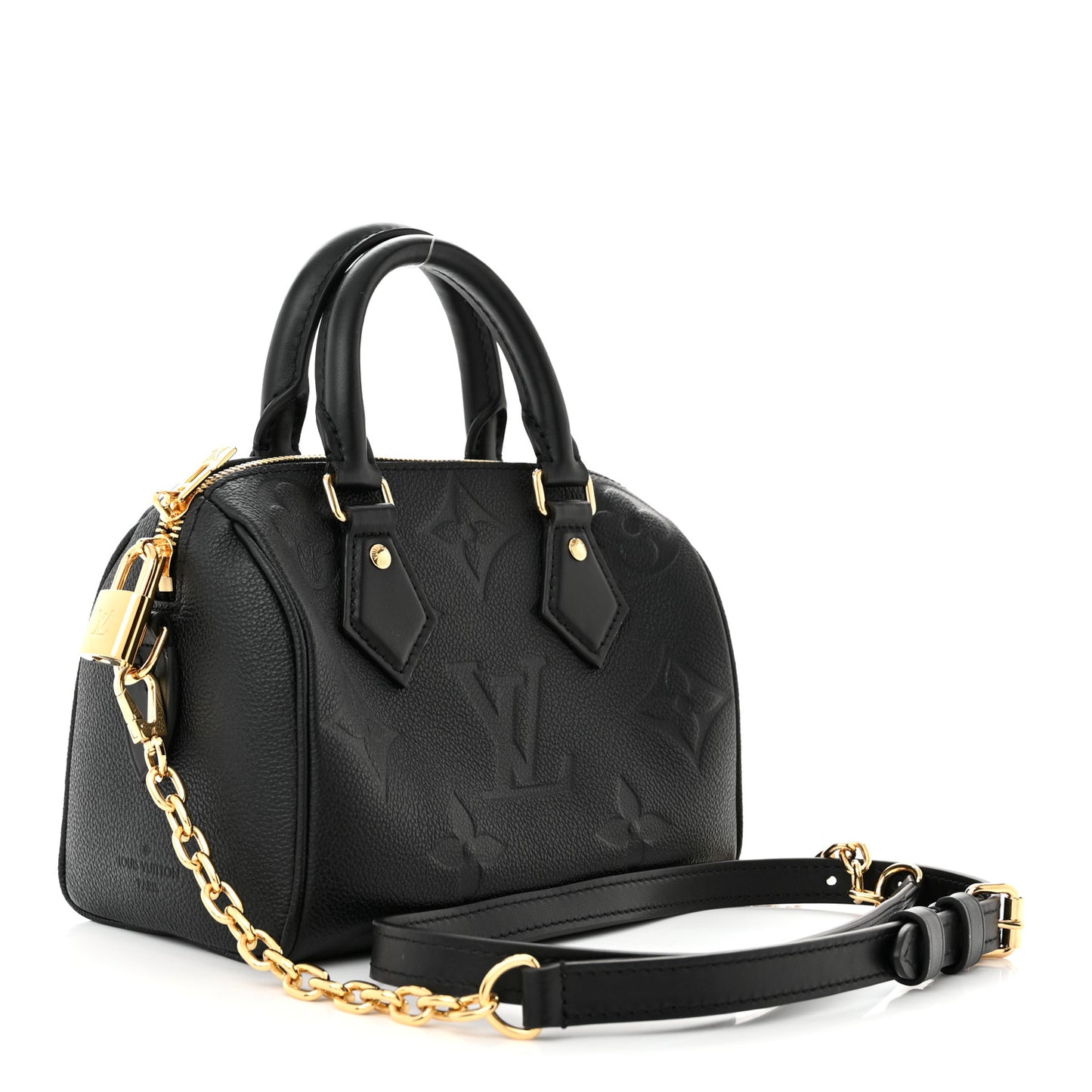 Empreinte Monogram Giant Speedy Bandouliere 20 Black