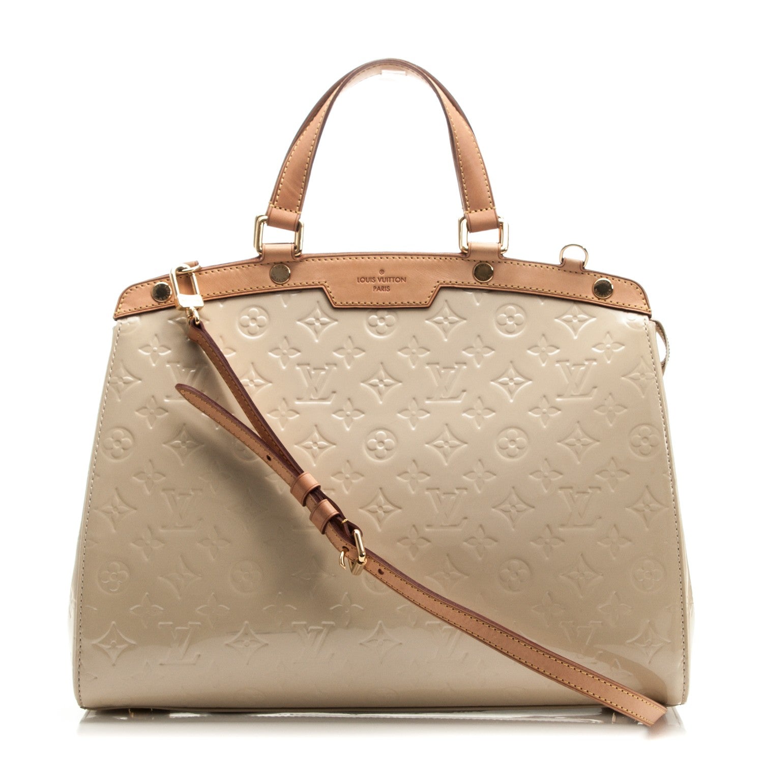 Louis Vuitton Vernis Brea GM Blanc Corail 1 of 10