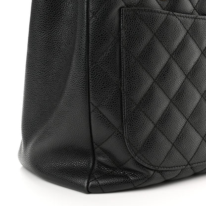 Chanel Caviar Quilted Grand Shopping Tote GST Black 12 of 12