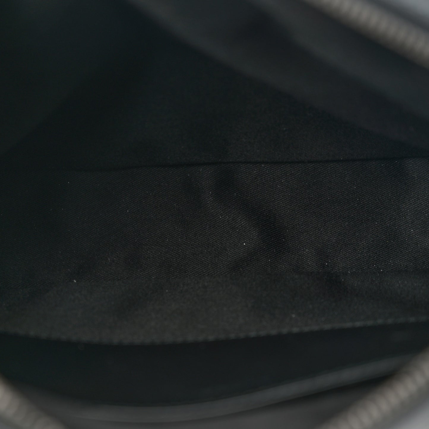 Coated Canvas Calfskin Check Muswell Bag Charcoal