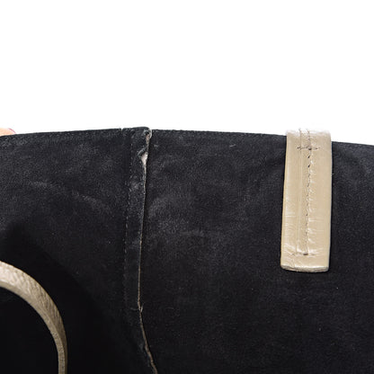 Celine Grained Calfskin Medium Horizontal Cabas Phantom Taupe 17 of 17