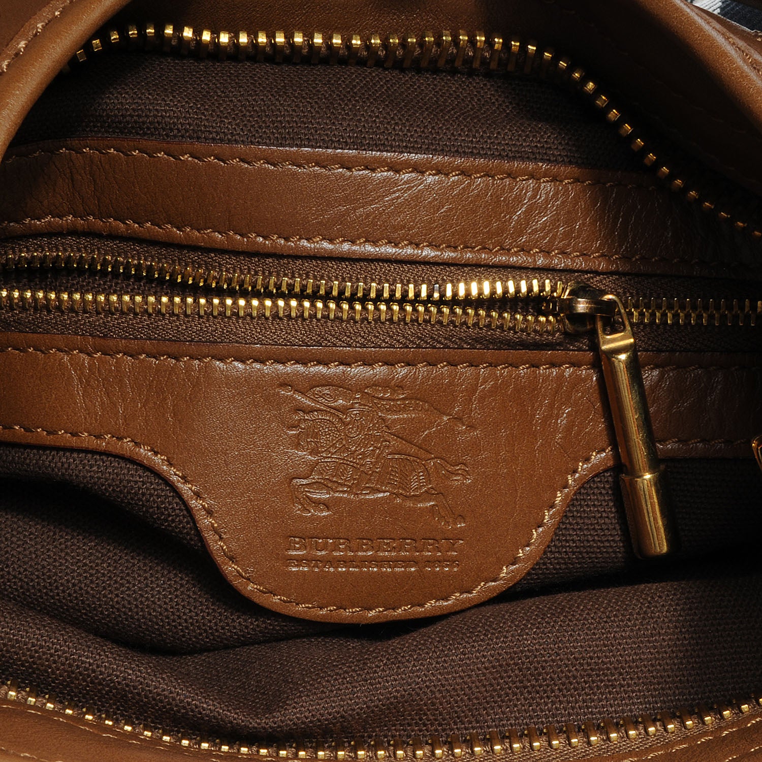 Burberry House Check Phoebe Hobo 6 of 8