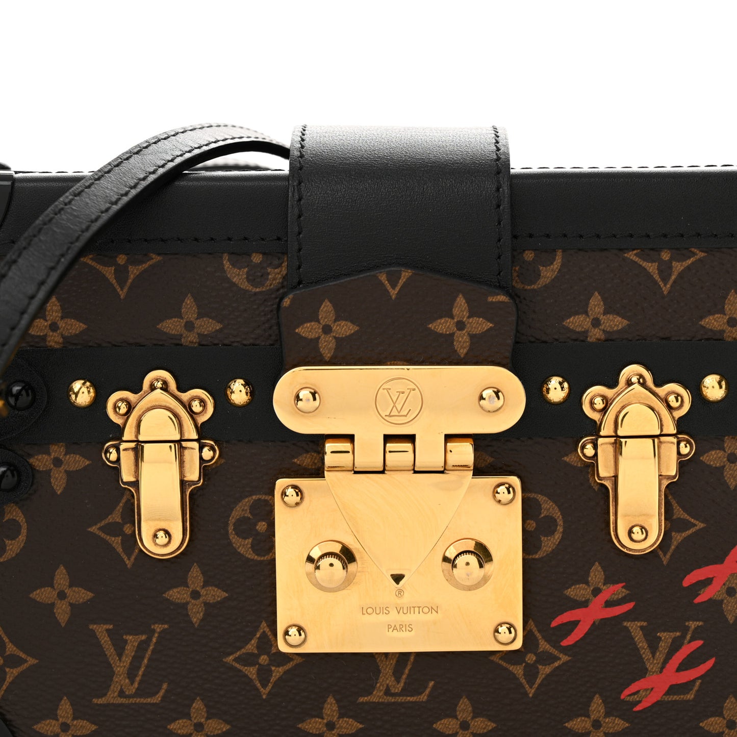 Monogram Petite Malle Black