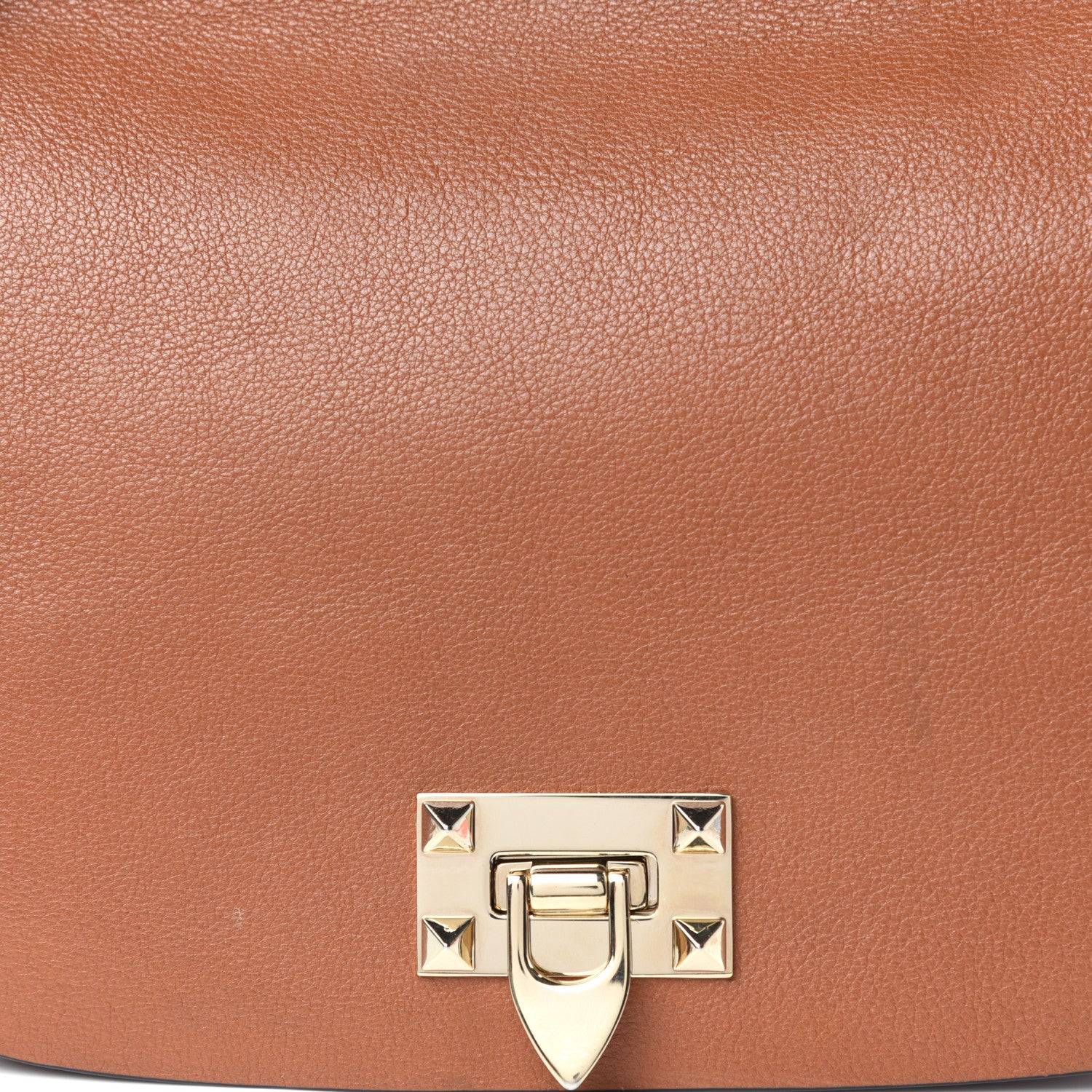 Valentino Garavani Grained Calfskin Rockstud Saddle Bag Selleria 9 of 9