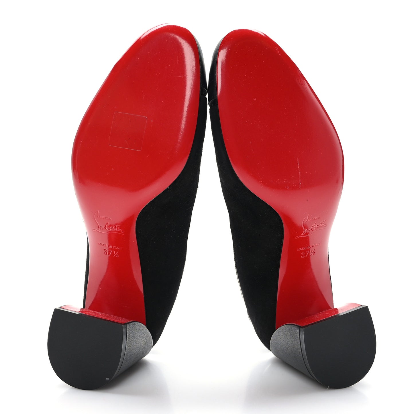 Suede Calfskin Miss Duvette 55mm Cap Toe Pumps 37.5 Black