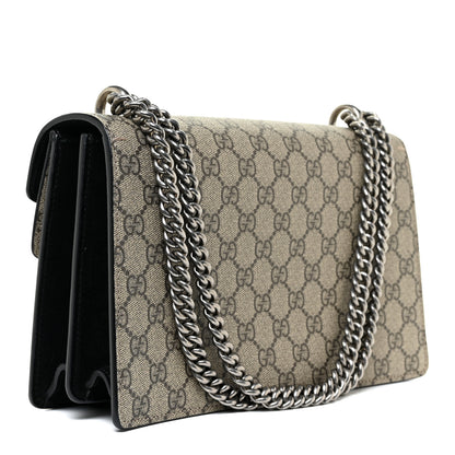 Gucci GG Supreme Monogram Small Dionysus Shoulder Bag Black 3 of 14