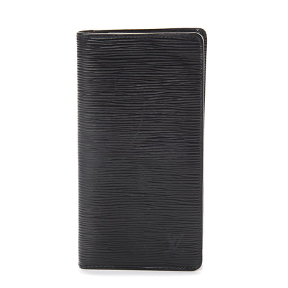 Louis Vuitton Epi Brazza Wallet Black 1 of 5