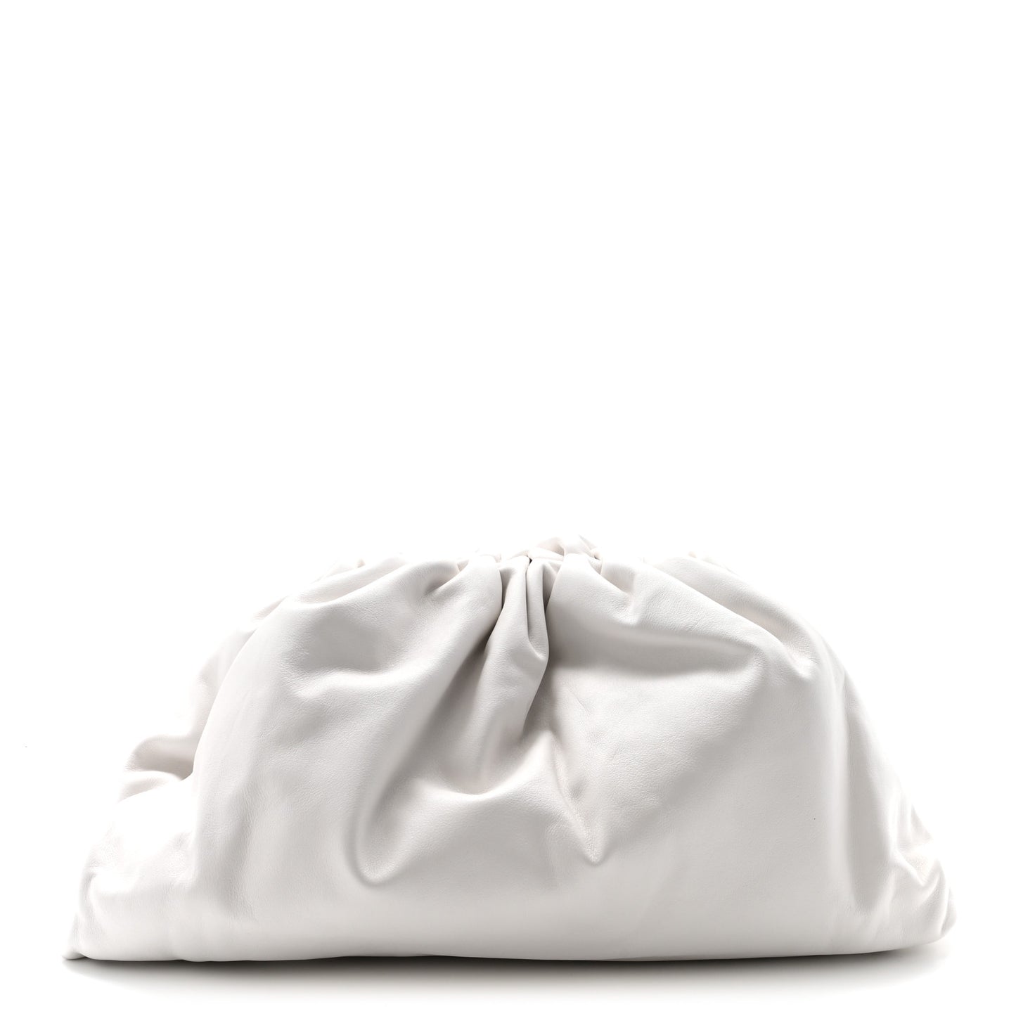 Smooth Butter Calf The Pouch Oversized Clutch  Plaster