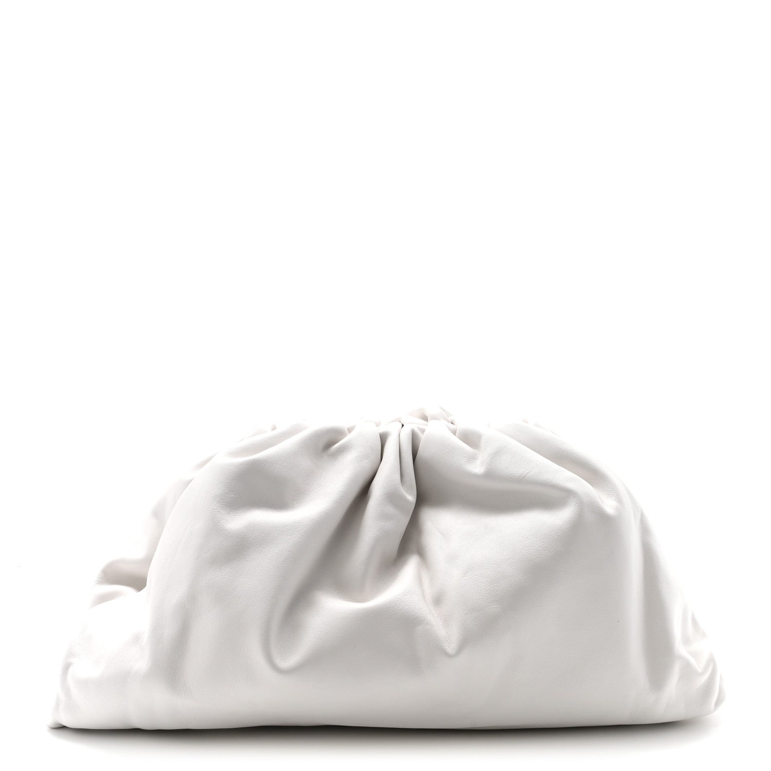 Bottega Veneta Smooth Butter Calf The Pouch Oversized Clutch  Plaster 1 of 7