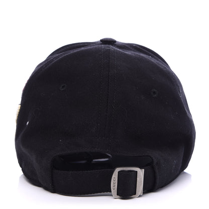 Gucci X MLB Cotton NY Yankees Baseball Hat 57-61 Black 4 of 9