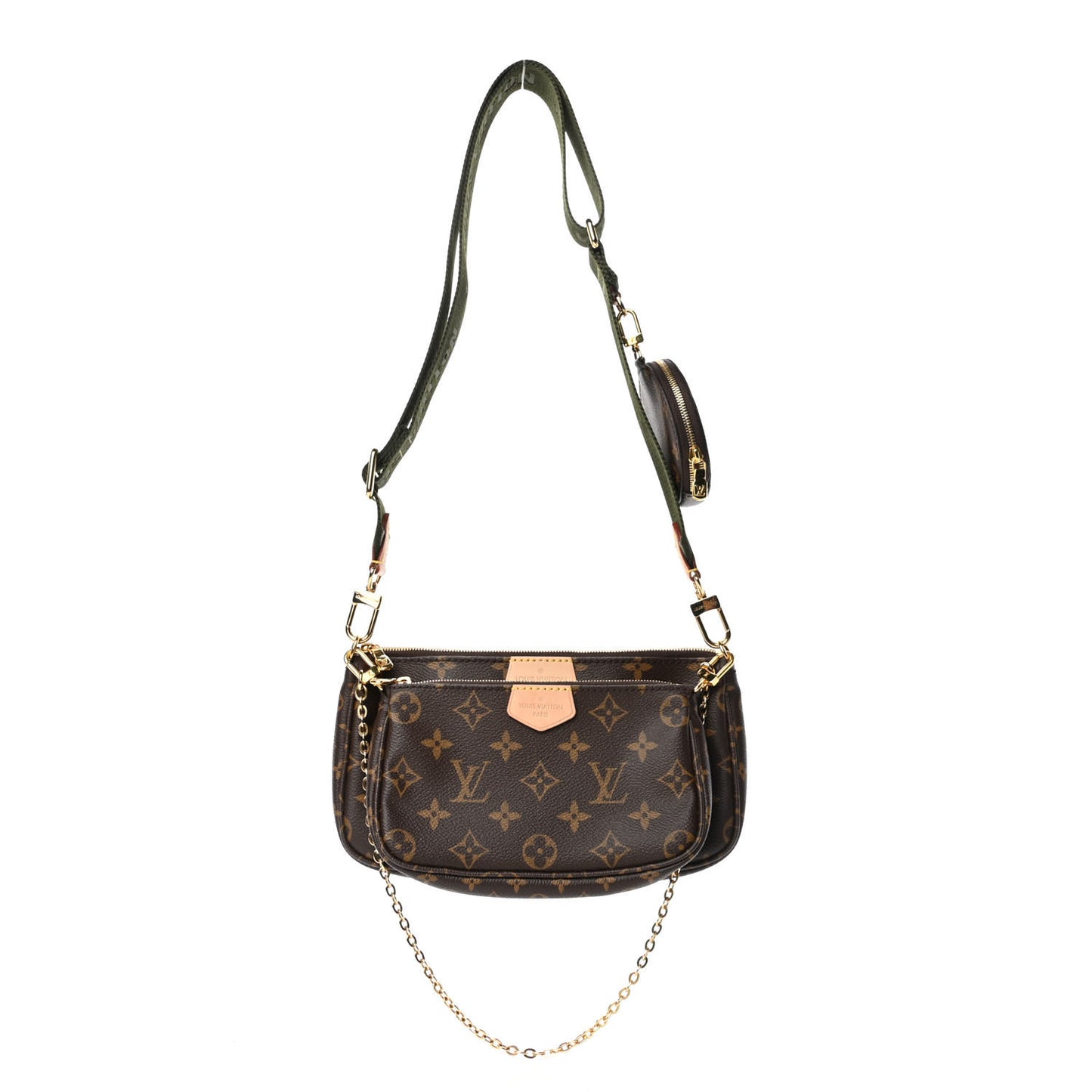 Monogram Multi Pochette Accessories Kaki