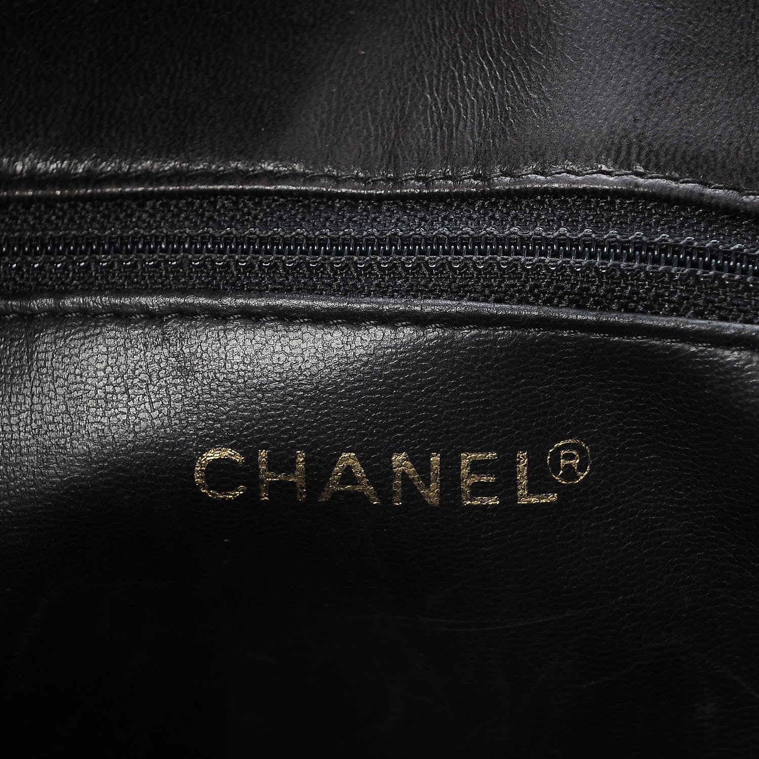 Chanel Lambskin Flap Shoulder Bag Black 6 of 10