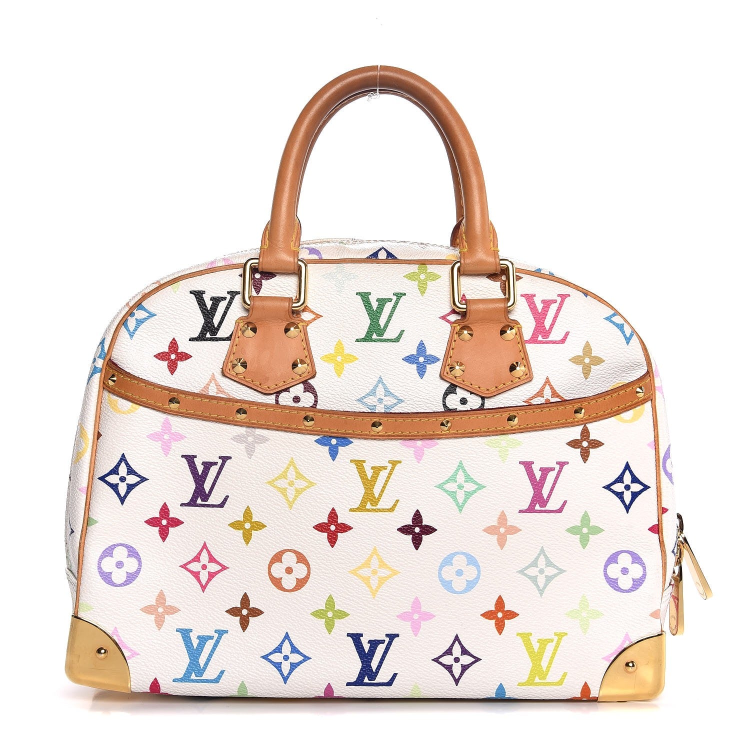 Louis Vuitton Monogram Multicolor Trouville White 1 of 15