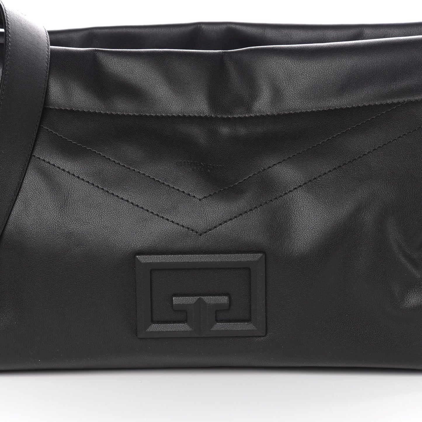 Calfskin Large ID93 Satchel Black