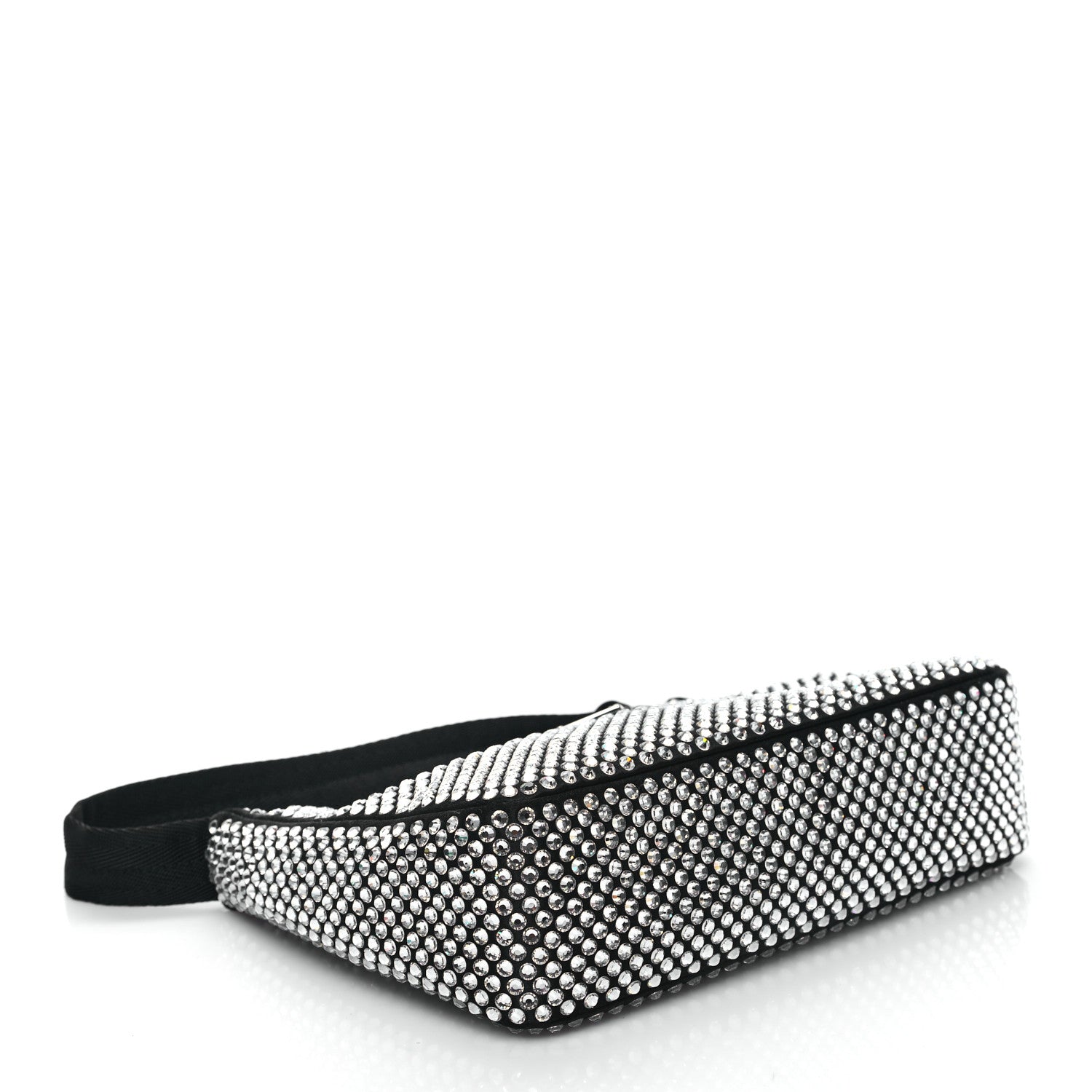 Prada Satin Crystal Mini Re-Edition 2000 Bag Cristal 4 of 8