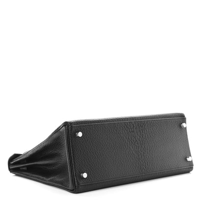 Hermes Chevre De Coromandel Kelly Retourne 28 Black 4 of 10
