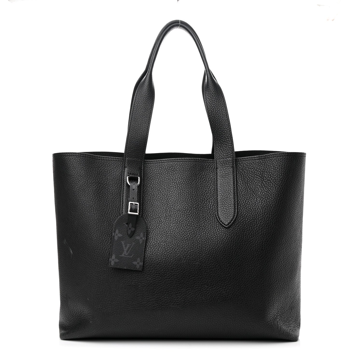 Louis Vuitton Taurillon Monogram Eclipse Cabas Voyage Black 3 of 16