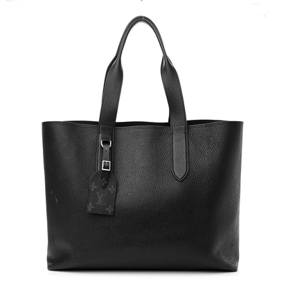 Louis Vuitton Taurillon Monogram Eclipse Cabas Voyage Black 3 of 16