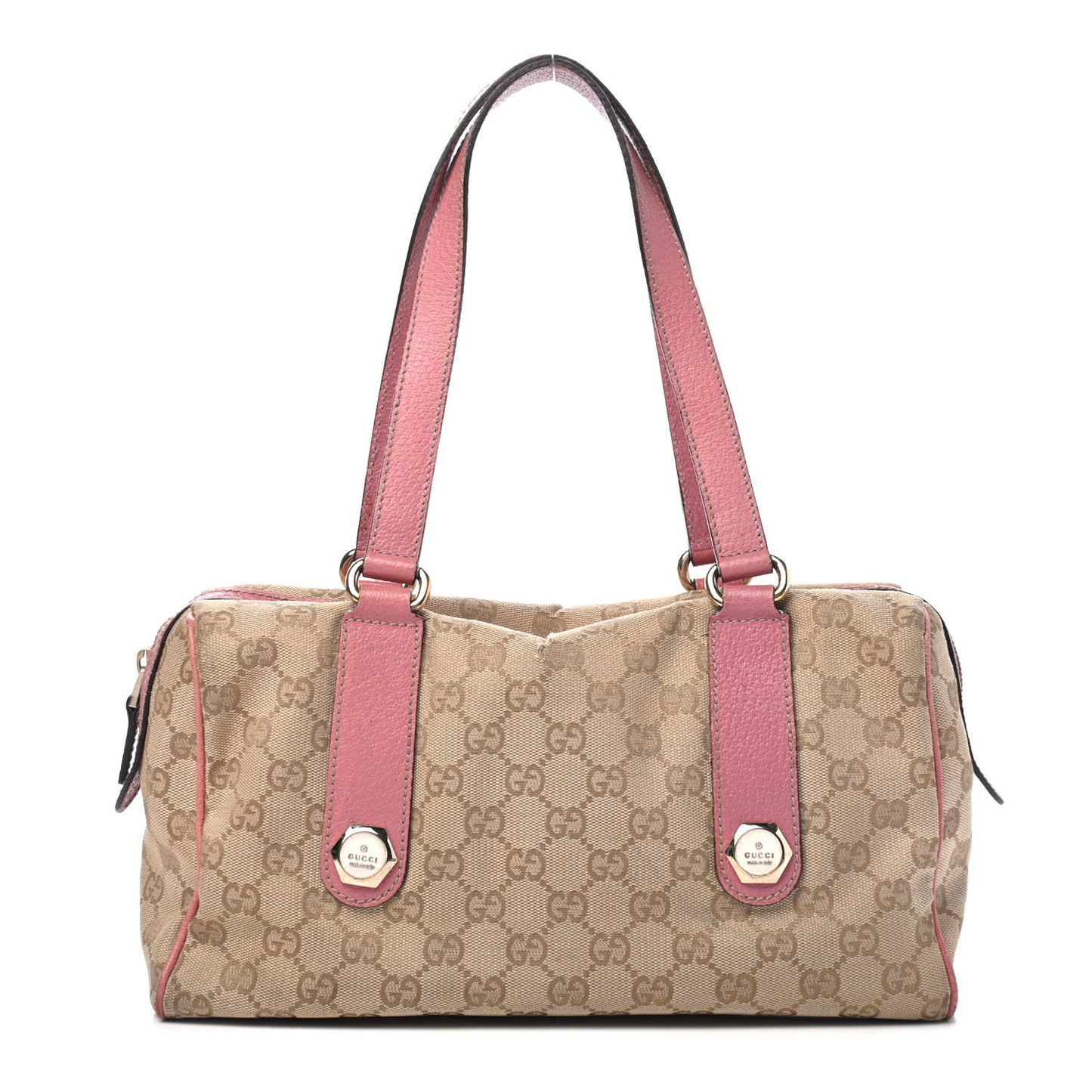 Monogram Small Charmy Boston Pink