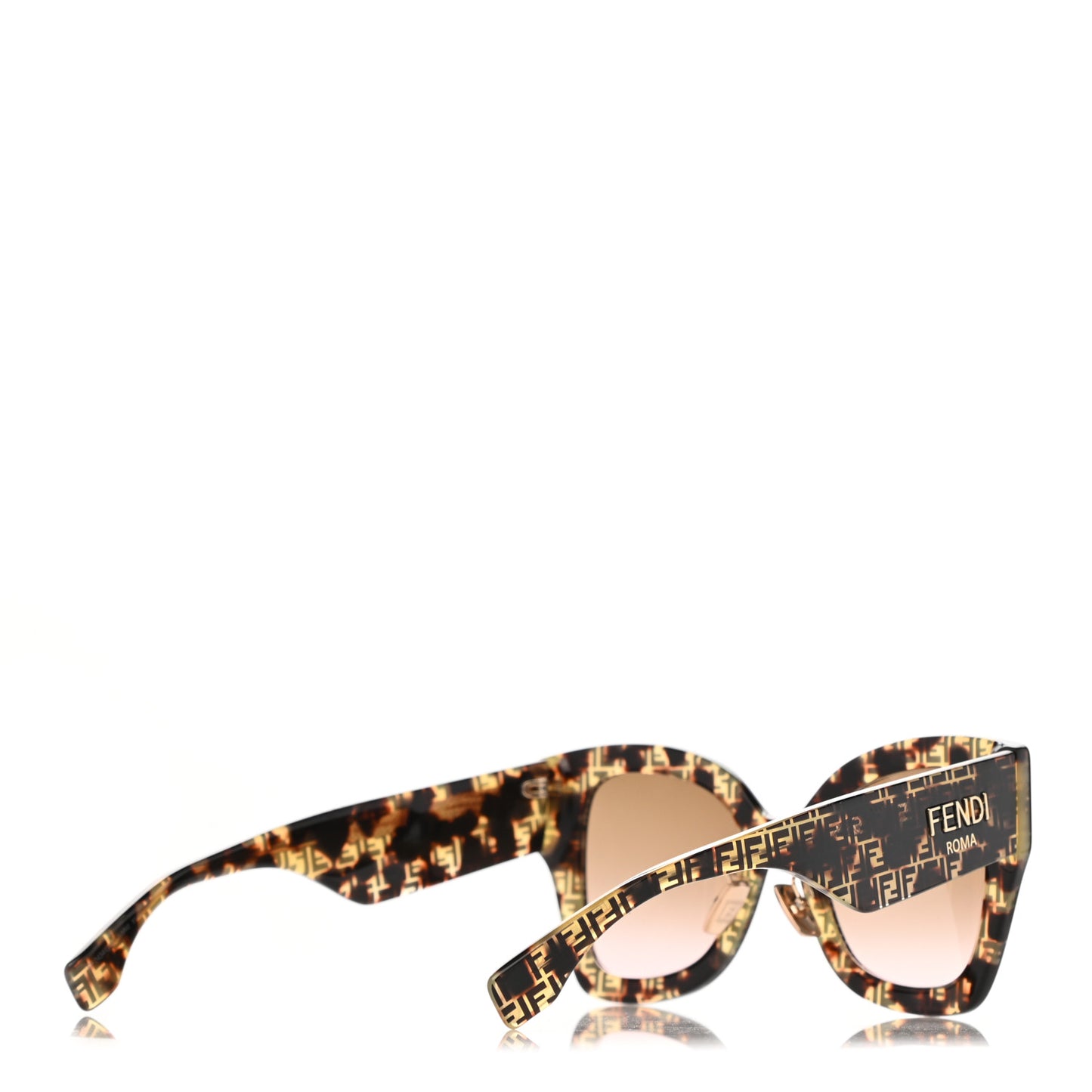 Acetate FF 53mm Sunglasses 0435/S Tortoise
