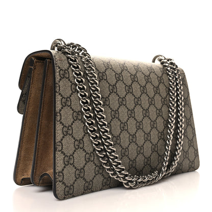 Gucci GG Supreme Monogram Small Dionysus Shoulder Bag Taupe 3 of 11