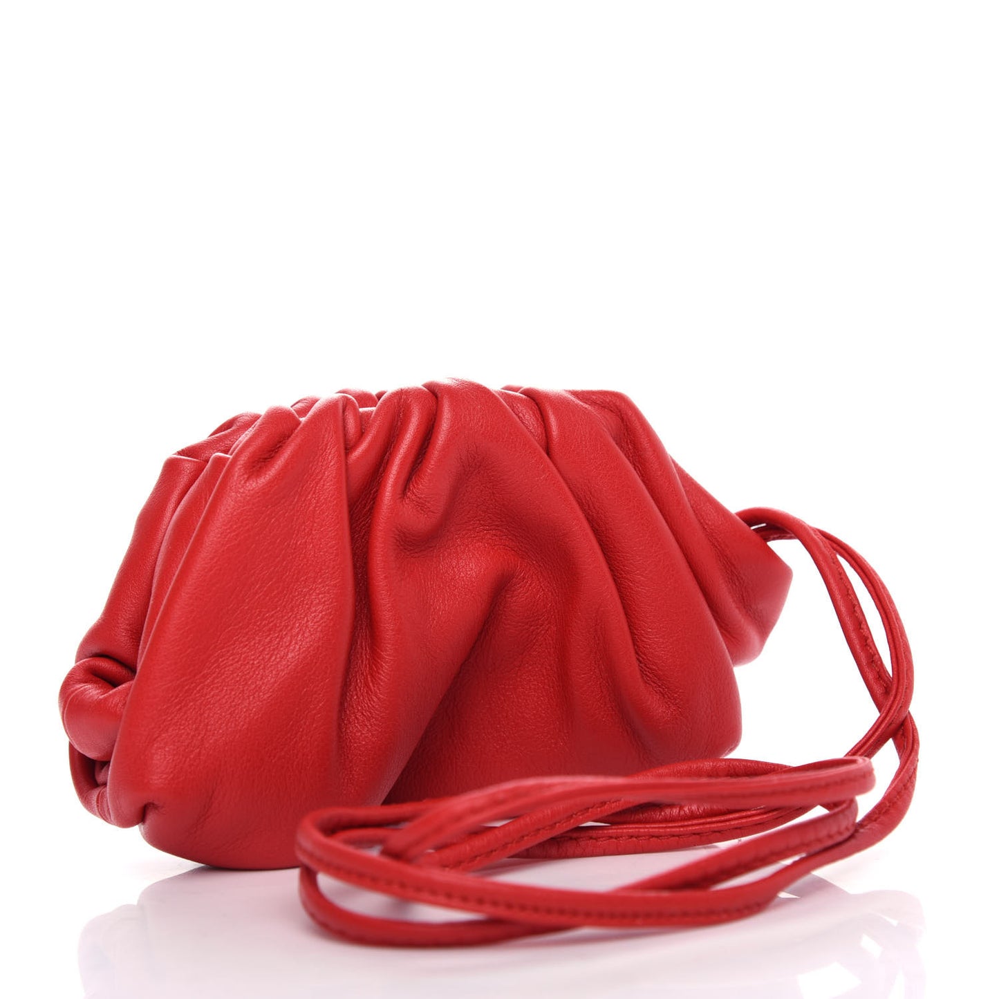 Butter Calfskin Coin Purse Red