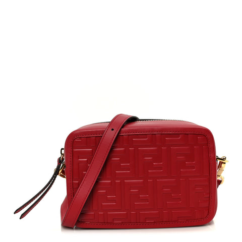 Vitello Century FF 1974 Embossed Mini Camera Case Fragola