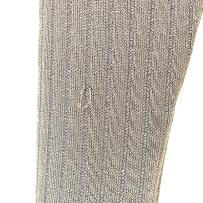 Givenchy Knit Rubber Storm Over The Knee Boots 40 Silver Gold 7 of 10