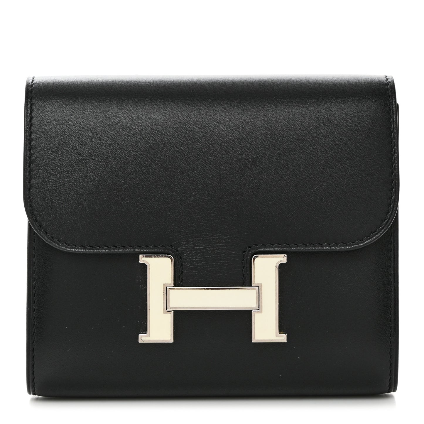 Allegro Constance Compact Passant Glow Wallet Black
