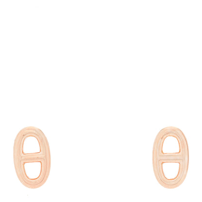 Hermes 18K Rose Gold TPM Farandole Stud Earrings 1 of 5