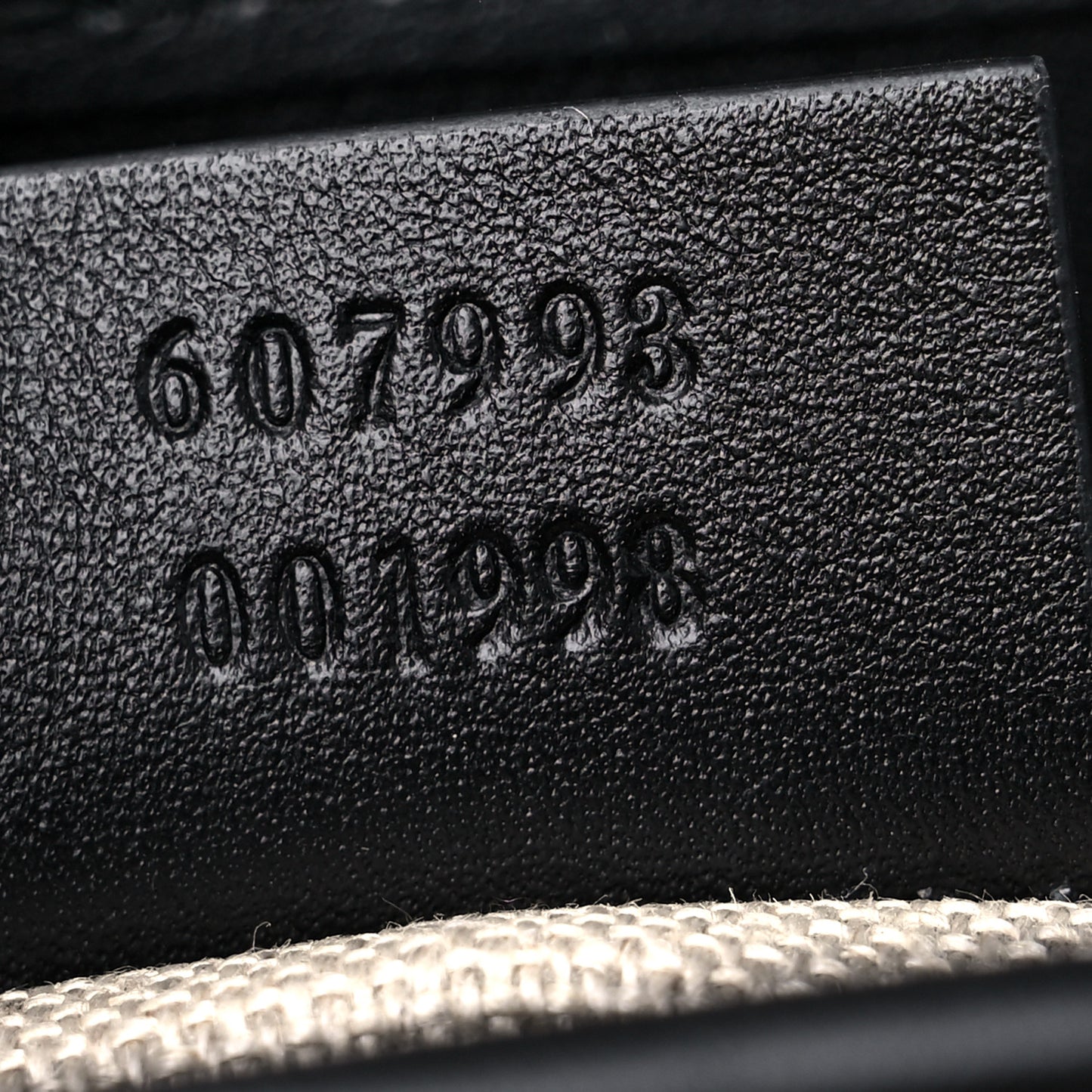 Microguccissima Drawstring Backpack Black