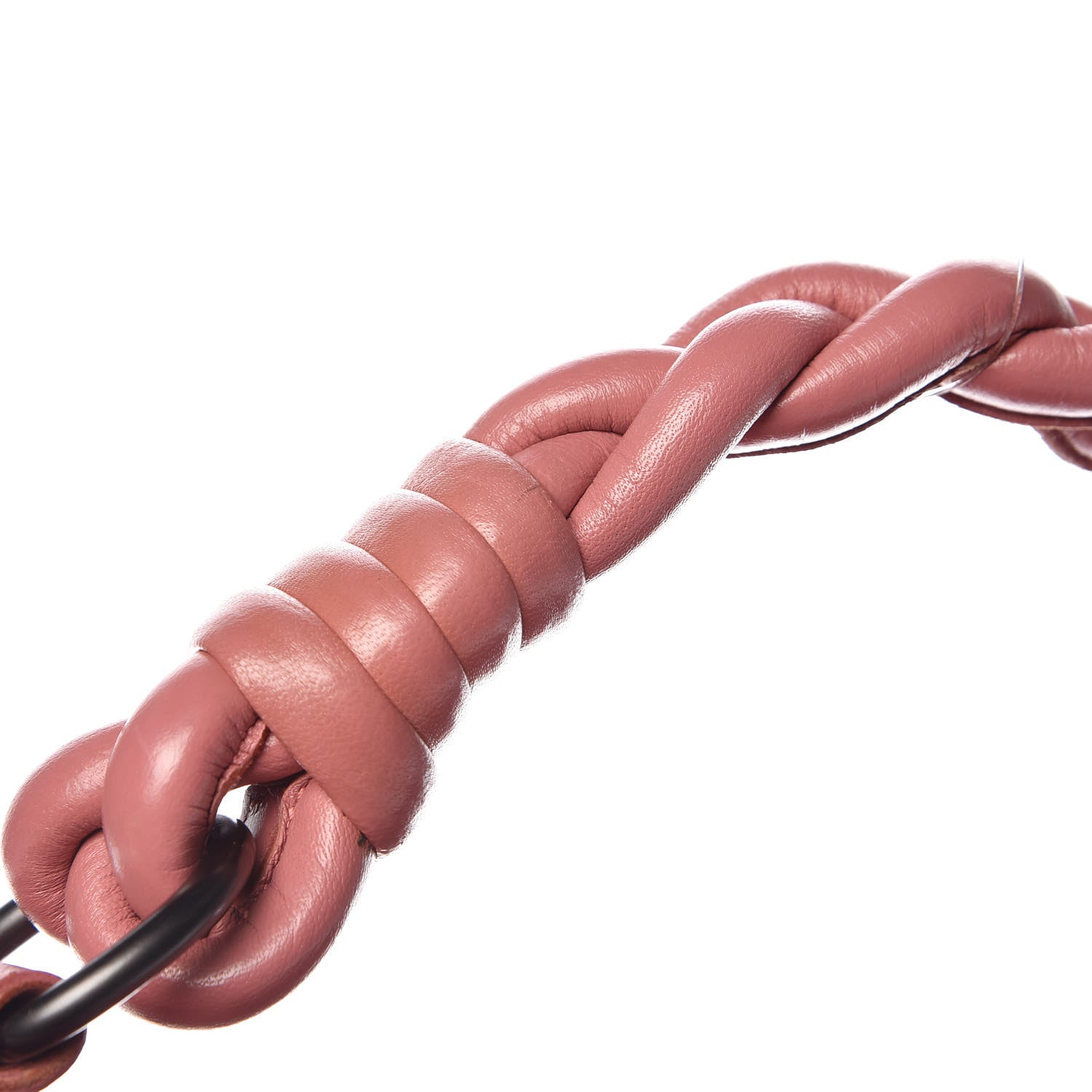 Bottega Veneta Cervo Deerskin Intrecciato Braided Hobo Rose Pink 11 of 14