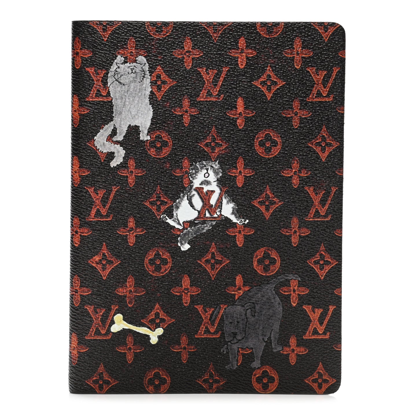 Catogram Clemence Notebook MM Marron