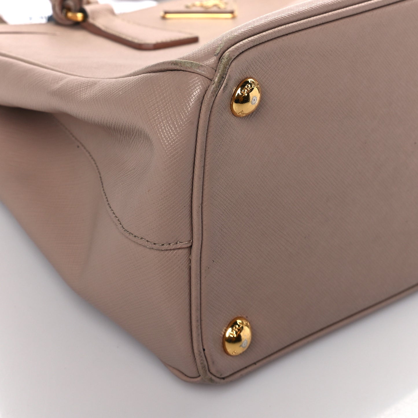 Saffiano Small Galleria Double Zip Tote Cammeo