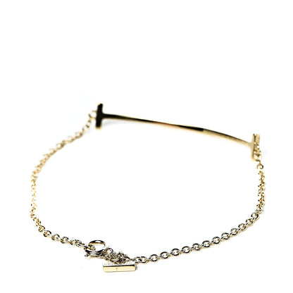 Tiffany 18K Yellow Gold T Smile Bracelet 3 of 5
