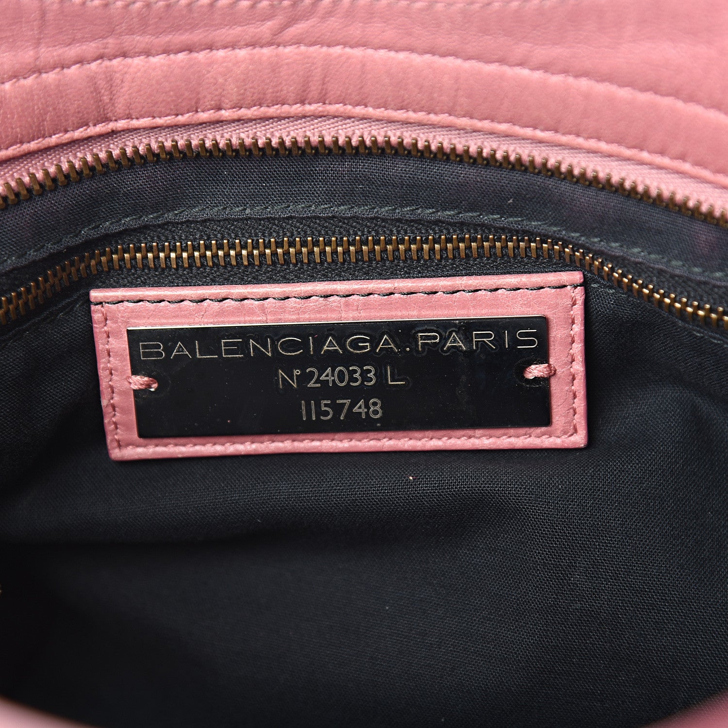Balenciaga Agneau Classic Hardware City Rose Bruyere 5 of 10