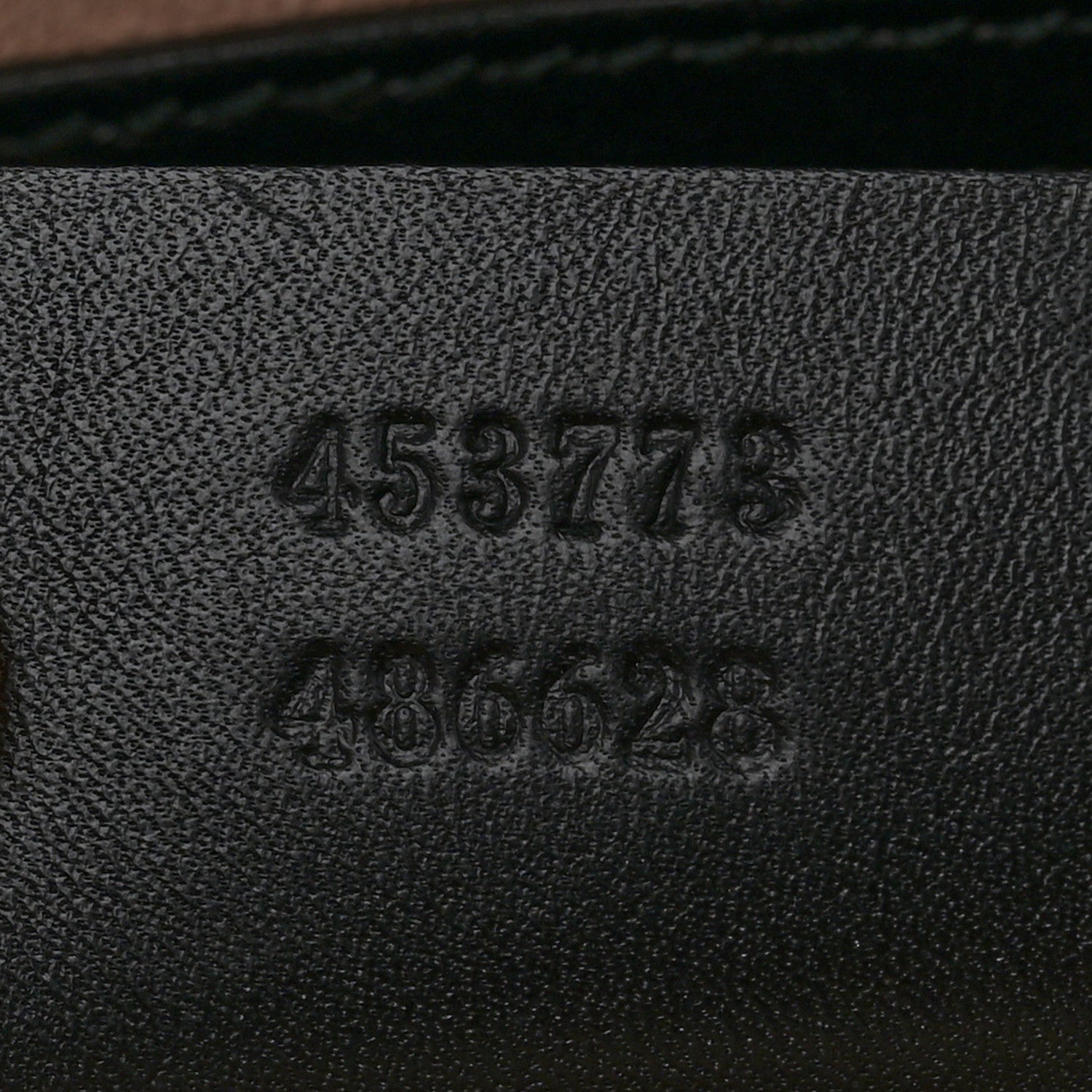 Gucci Guccissima Signature Medium Shoulder Tote Bag Black 7 of 14