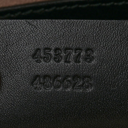 Gucci Guccissima Signature Medium Shoulder Tote Bag Black 7 of 14