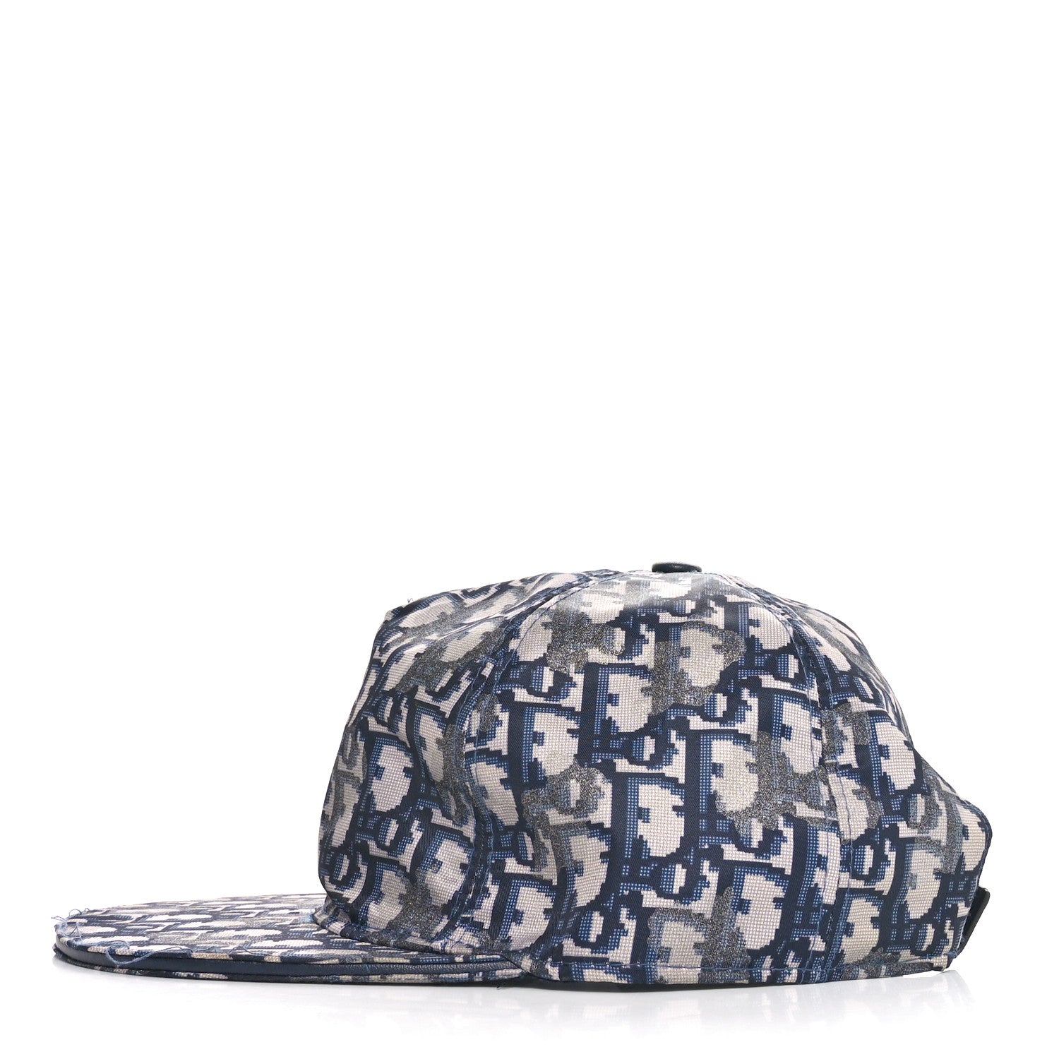 Christian Dior Oblique Baseball Cap M Blue 4 of 10