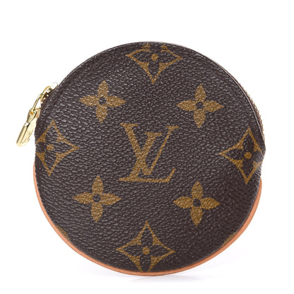 Louis Vuitton Monogram Round Coin Purse 1 of 8