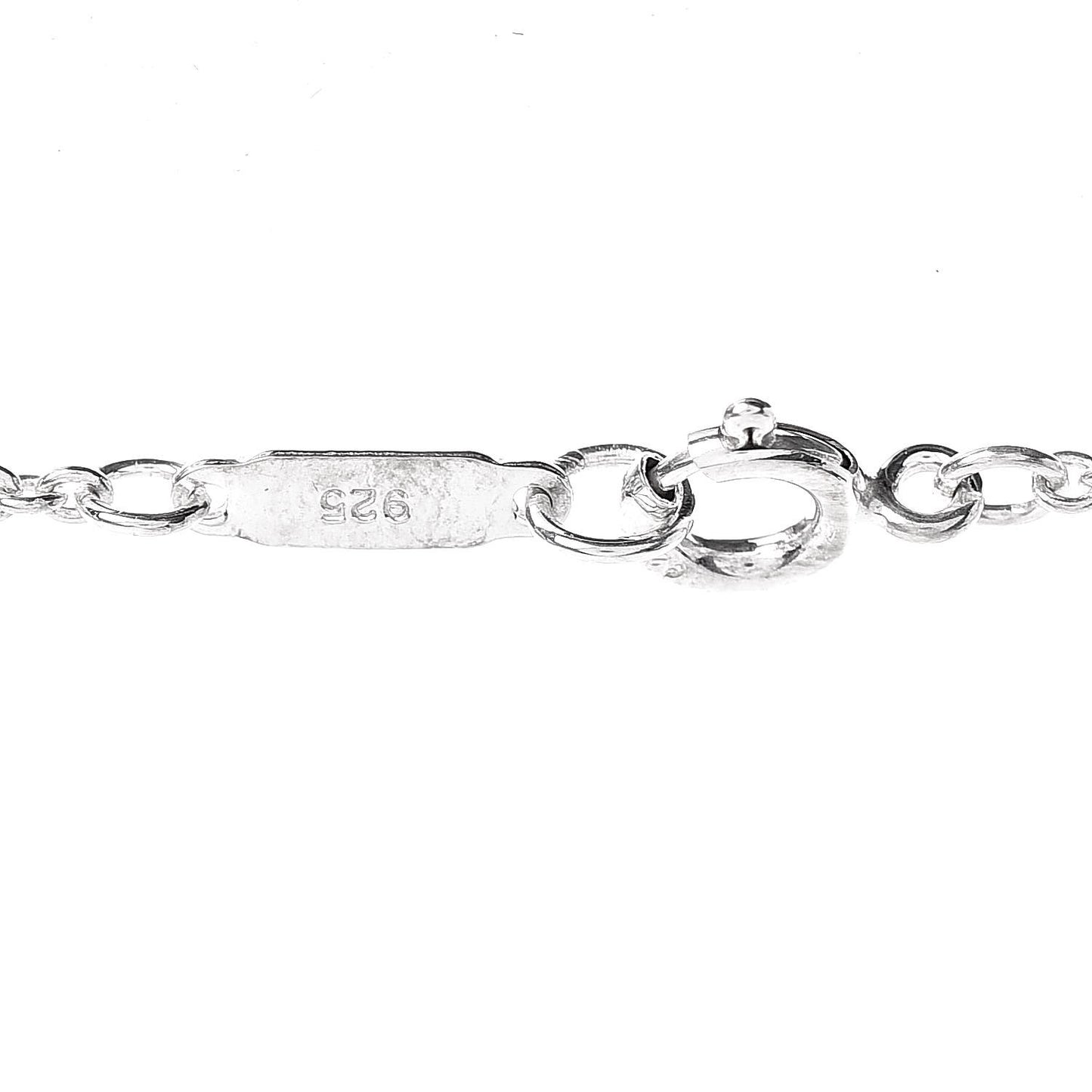 Sterling Silver Open Flower Pendant Necklace
