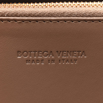 Bottega Veneta Nappa Maxi Intrecciato Beauty Case Taupe Grey 6 of 8