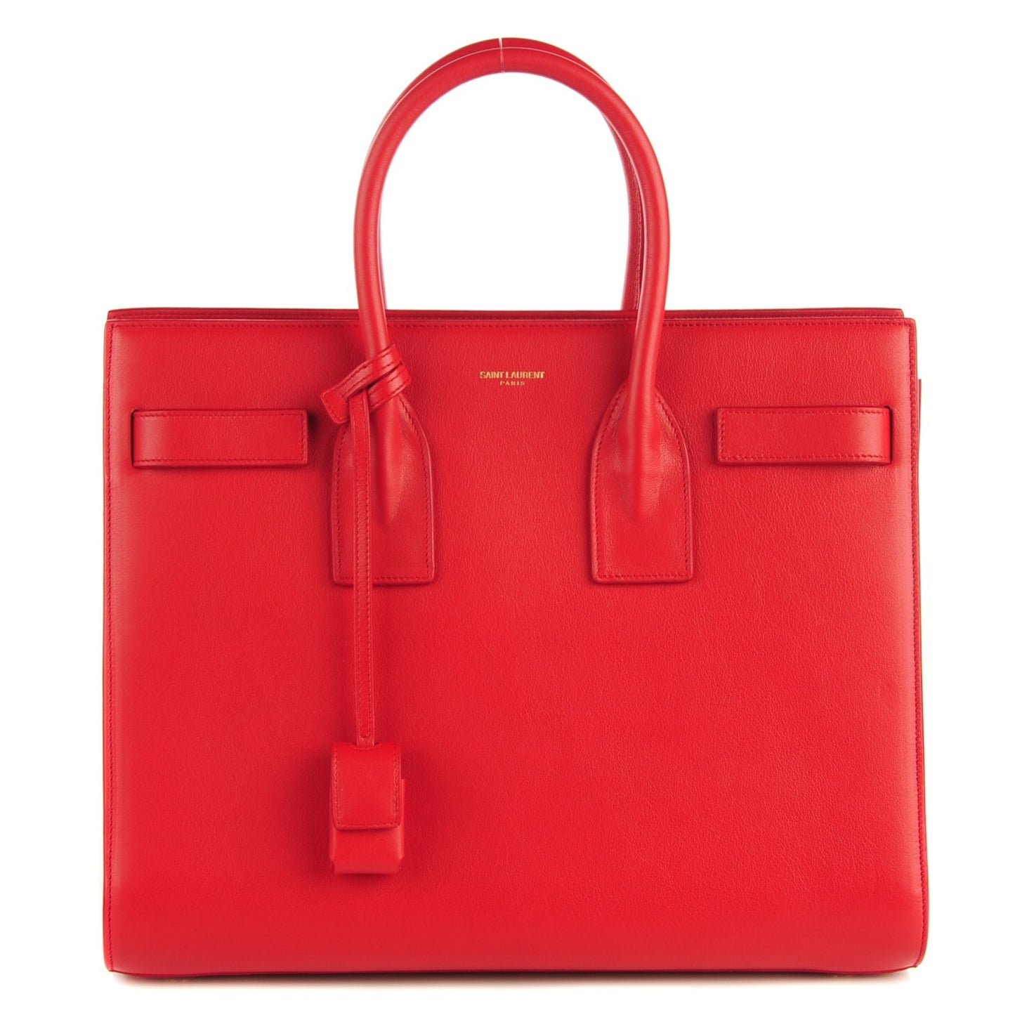 Calfskin Small Sac De Jour Lipstick Red