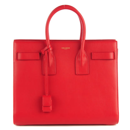 Saint Laurent Calfskin Small Sac De Jour Lipstick Red 1 of 8