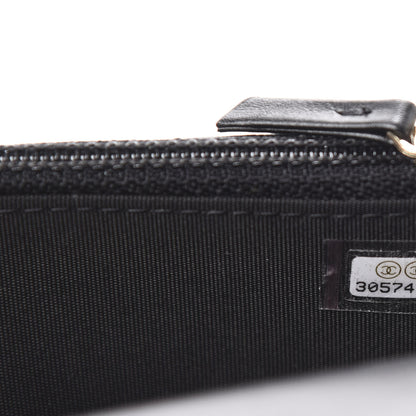 Chanel Calfskin Quilted Maxi Pearls Clutch With Chain Black 10 of 12