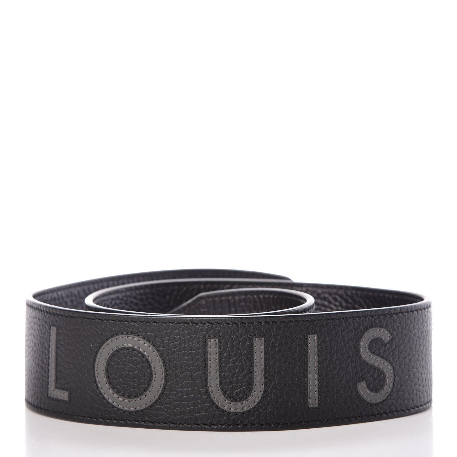 Louis Vuitton Taurillon Bandouliere Shoulder Strap Black 2 of 5