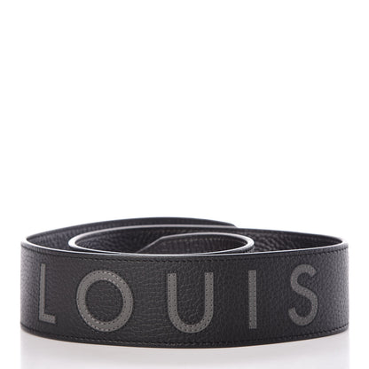 Louis Vuitton Taurillon Bandouliere Shoulder Strap Black 2 of 5